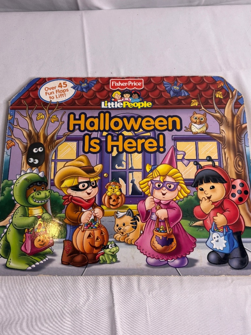 Fisher Price Little People Halloween is Here! Lift-the-Flap Board Book